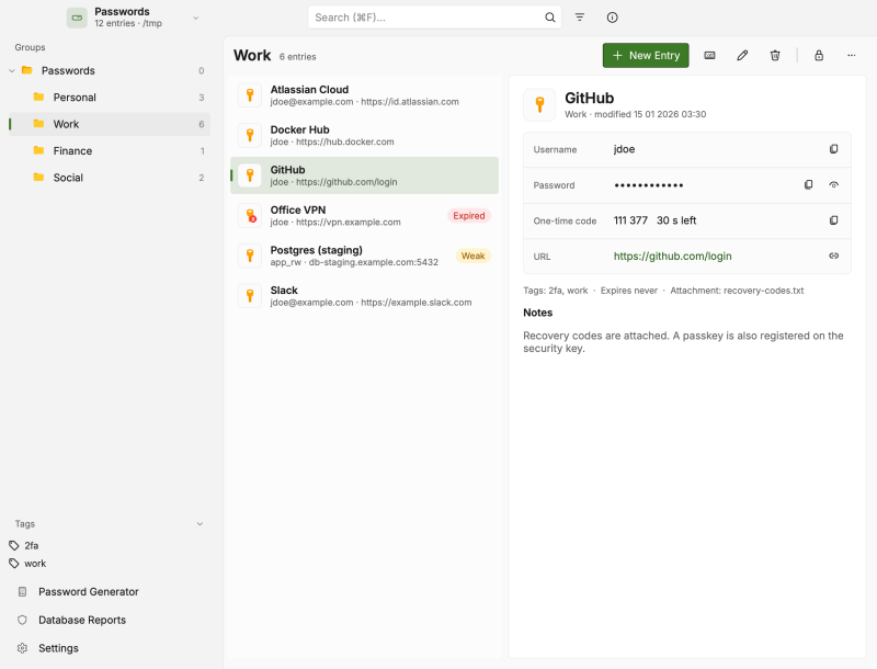 Database View