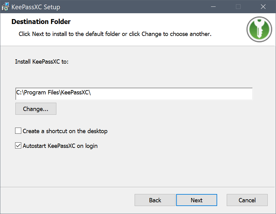 install wizard 2
