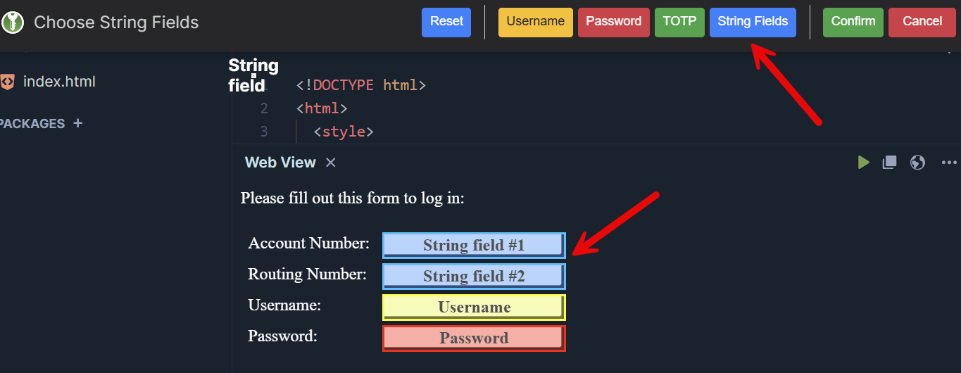 browser integration additional attribute